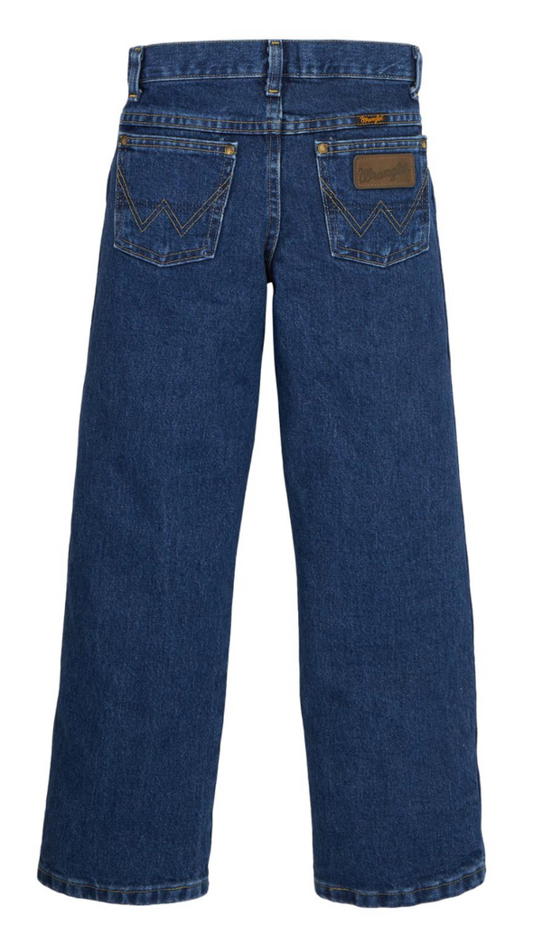 Boy's Wranger 13BGSHD George Strait Heavyweight Stone Denim Cowboy Cut® Collection Original Fit Jeans (8-16)