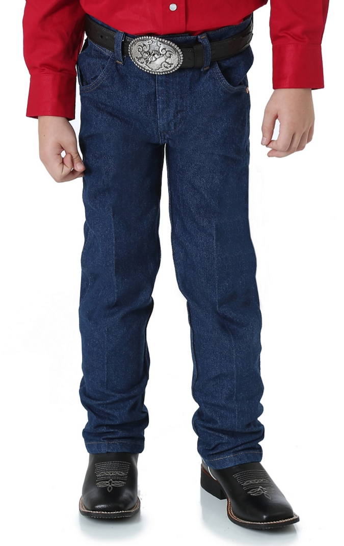 Boy's Wrangler (sizes 8-18) Prewashed Indigo Cowboy Cut® Original Fit Jeans