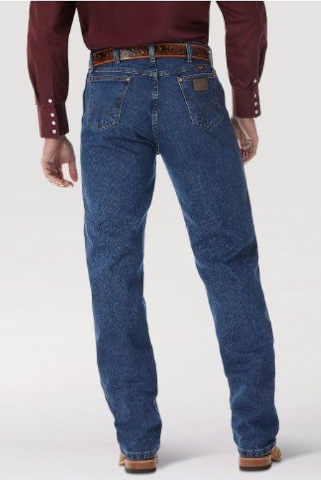 Wrangler 13MWZGK Men’s Stonewashed Prewashed Cowboy Cut® Original Fit Jean (SHOP IN-STORE TOO)