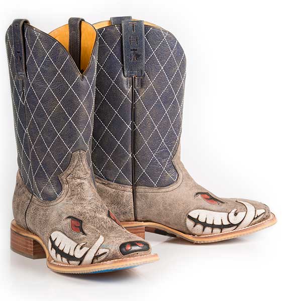 Men's Tin Haul 14-020-0007-0202 BR "Not Boaring" 13" Brown Wide Square Toe LAST ONE