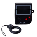 MB Airpod 15485 Black Gameboy Case w/Carabiner