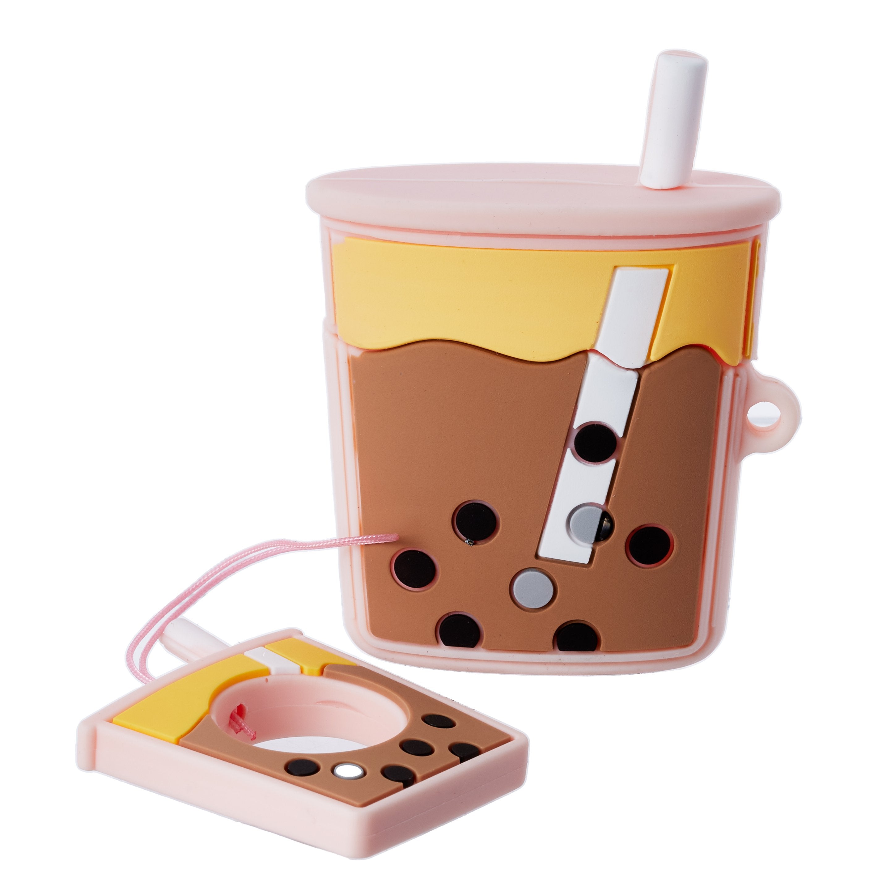 Airpod Boba Drink Case w/Carabiner