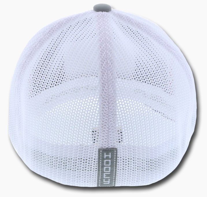 Hooey 1906-GYWH "Liberty Rope" American Flag Grey and White Flex Fit Snapback Cap