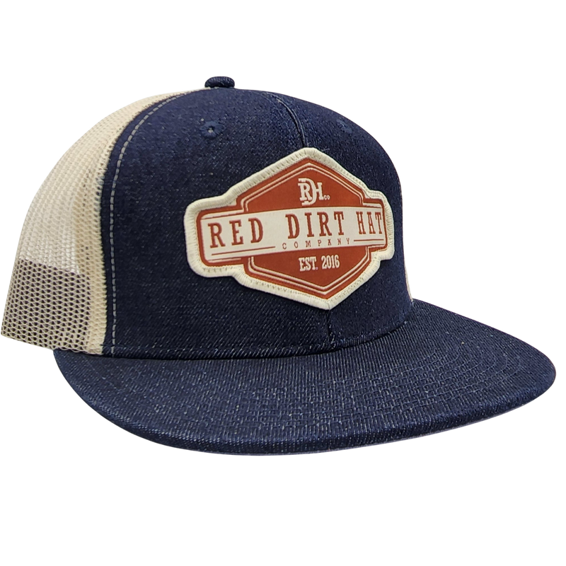 RDHC220 Red Dirt Hat Company Rusted Buckle Navy/Stone Cap
