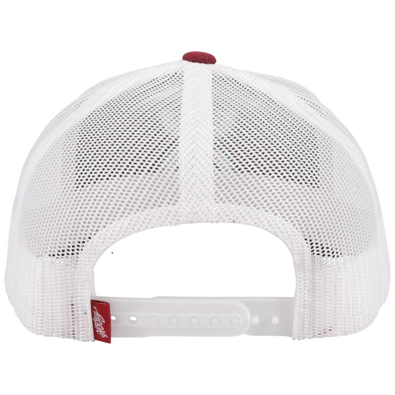 Hooey 2106T-MAWH "STERLING" Maroon/White Snap Back Cap