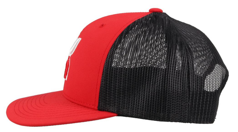 Hooey "2118T-RDBK" "BOQUILLAS" Red/Black Snap Back Cap