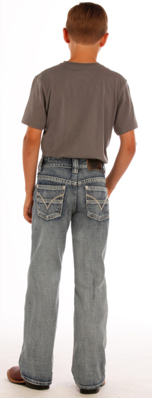 Boy's Panhandle Rock & Roll BB-1467 Regular Fit Boot Cut Jean