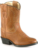Infant Old West 3129 Tan Round Toe SALE BOOT