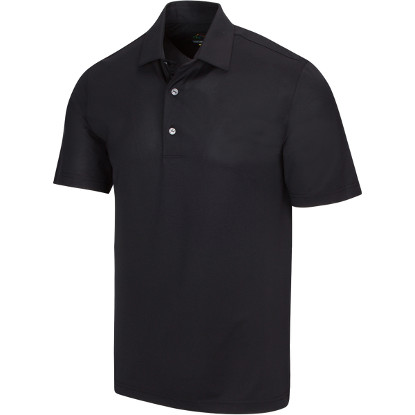 Greg Norman G7S21K480 Black Freedom Micro Pique Polo FINAL SALE