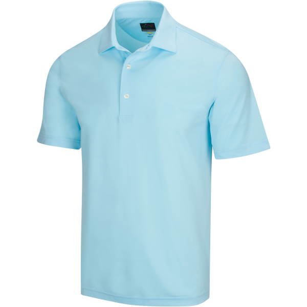 Greg Norman G7S21K480 Seaside Blue Freedom Micro Pique Polo FINAL SALE