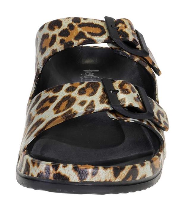 Women's Corkys Hey Girl 41-5134-LEOP Leopard Waterslide Slide FINAL SALE CLOSEOUT