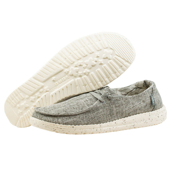 Women's Hey Dude 121533901 Wendy Linen Iron Shoe