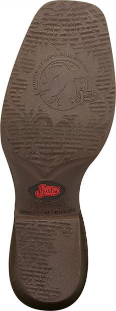 Women's Justin GY2937 Jessa Brown Square Toe Boot