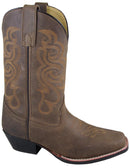 Women's Smoky Mountain Brown Oil Distressed Square Toe Boot