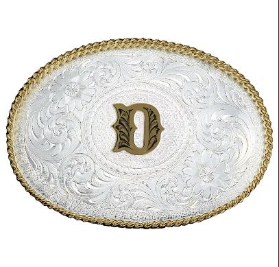 Montana Silversmiths Initial Buckles
