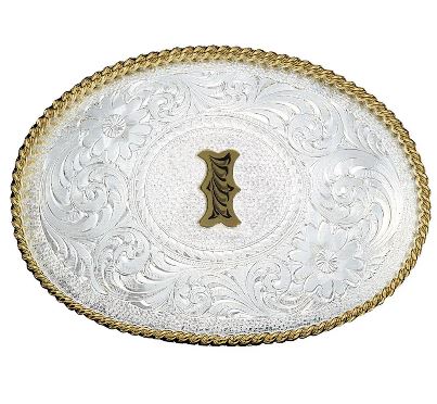 Montana Silversmiths Initial Buckles