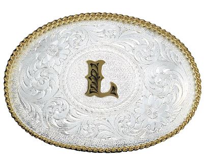 Montana Silversmiths Initial Buckles