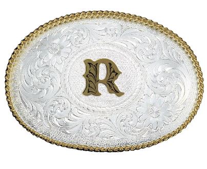 Montana Silversmiths Initial Buckles