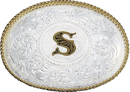 Montana Silversmiths Initial Buckles