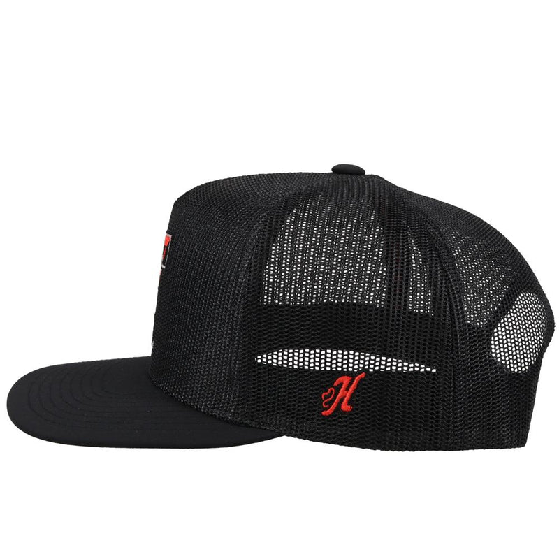 Hooey "7050T-BK" Texas Tech Black Snap Back Cap (Online Only)