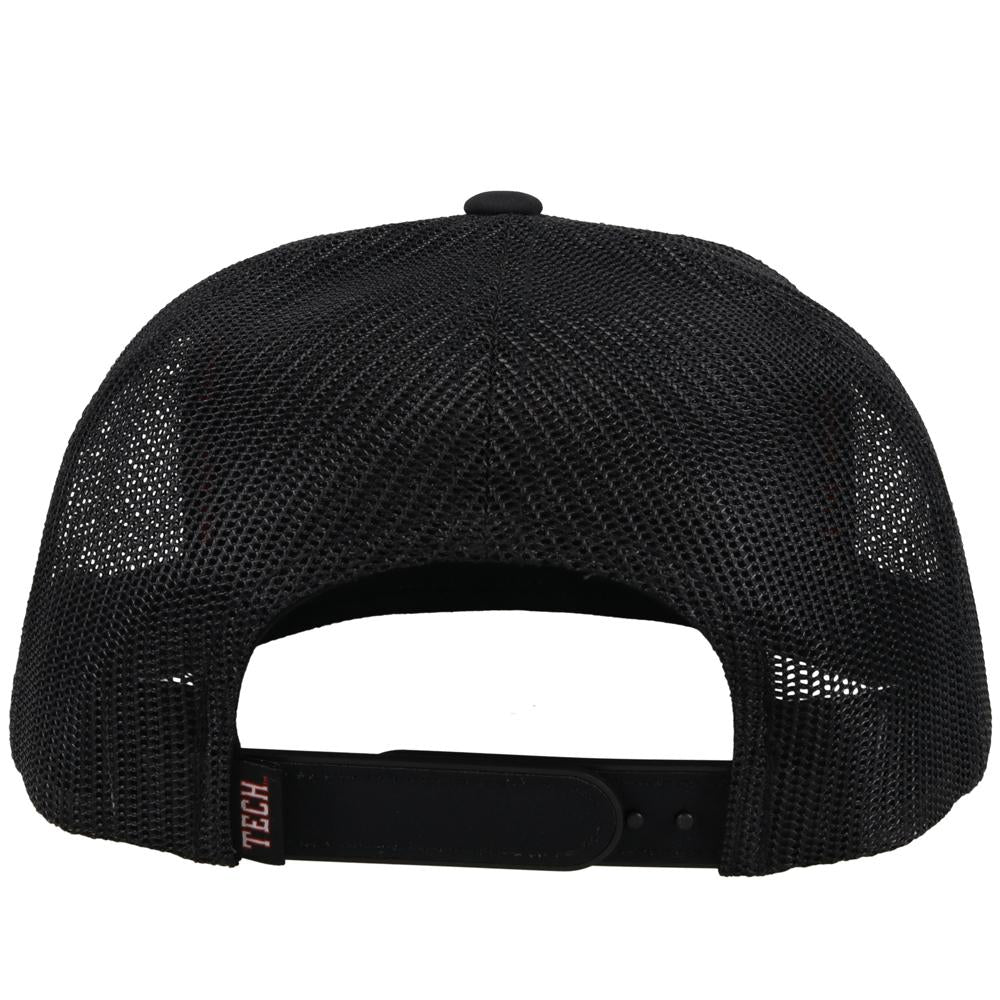 Hooey "7050T-BK" Texas Tech Black Snap Back Cap