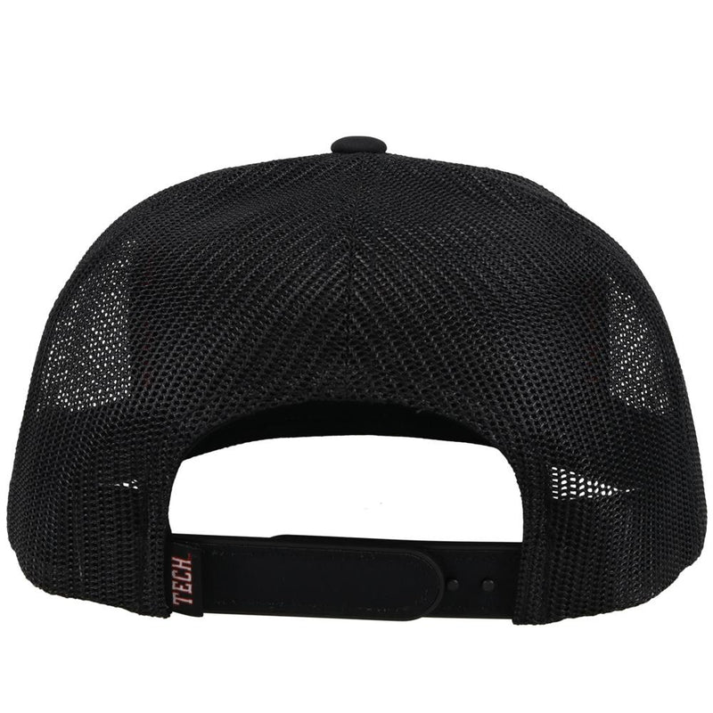 Hooey "7050T-BK" Texas Tech Black Snap Back Cap (Online Only)