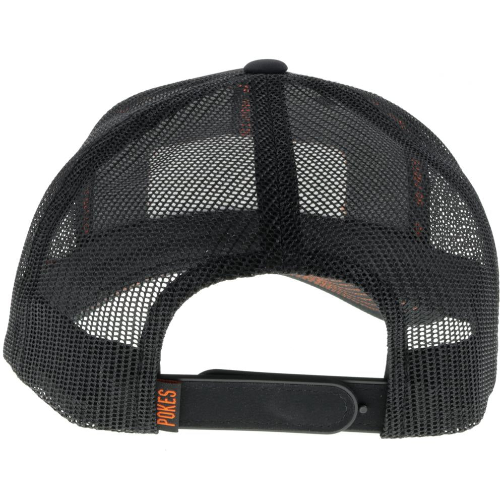 Hooey "7063T-BK" Oklahoma State Black Patch Snap Back Cap