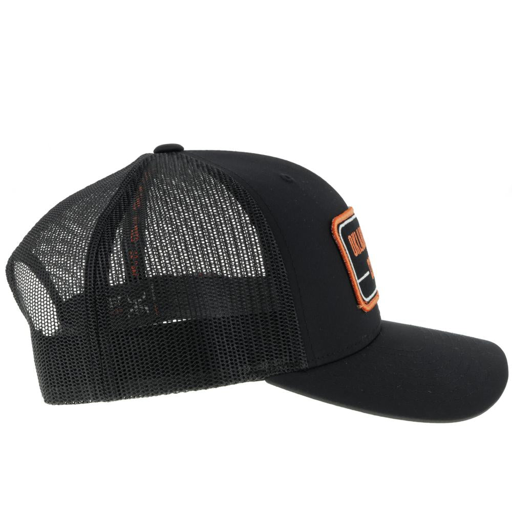 Hooey "7063T-BK" Oklahoma State Black Patch Snap Back Cap