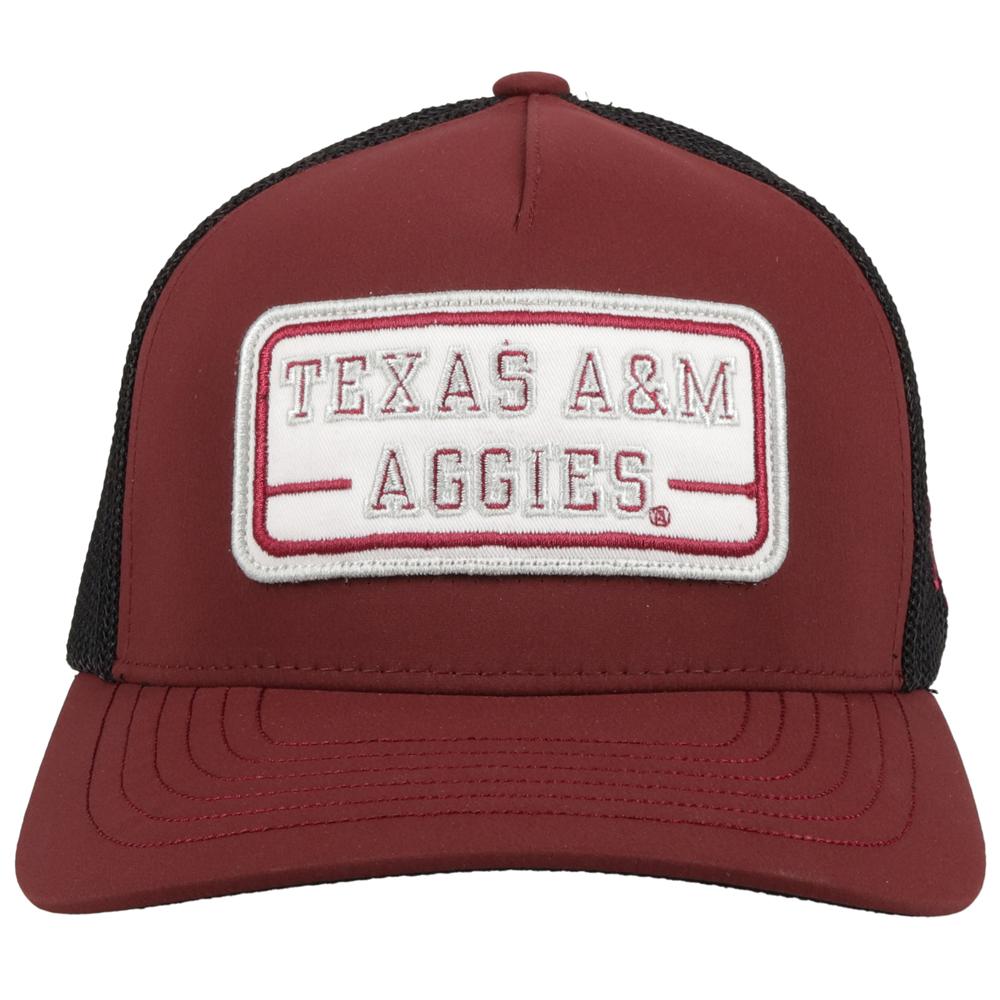 Hooey "7077MABK" Texas A&M Maroon/Black Flexfit Cap