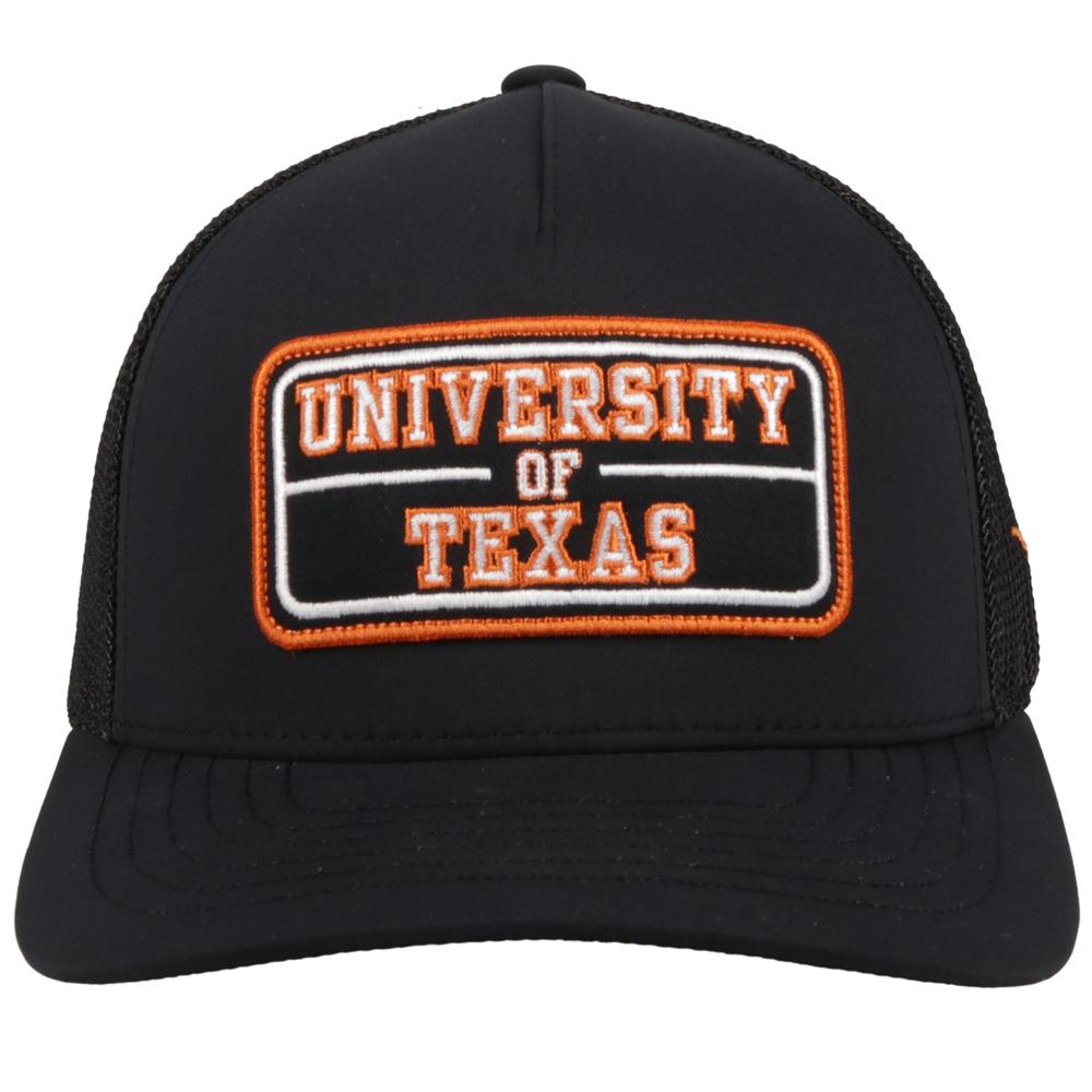Hooey University of Texas Patch Black Flexfit Cap