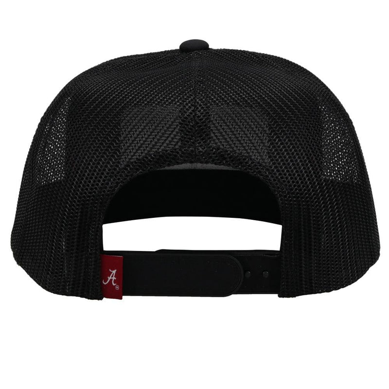 Hooey "7195T-BK" University of Alabama Roll Tide Patch Black Snap Back Cap