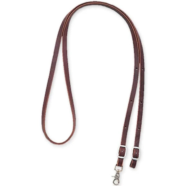 Jerry Beagley Latigo Leather Roping Rein 1/2" x 7'
