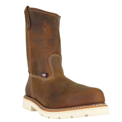 Men's Thorogood 804-4372 American Heritage – 11″ Trail Crazyhorse Safety Toe - Pull-On Wellington (Discontinued)