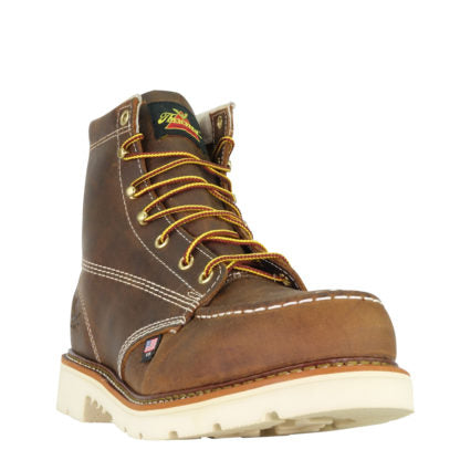 Men's Thorogood 804-4375 American Heritage – 6″ Trail Crazyhorse Safety Toe – Moc Toe Maxwear 90™