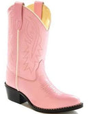 Children's Old West 8119 Pink Narrow J Toe