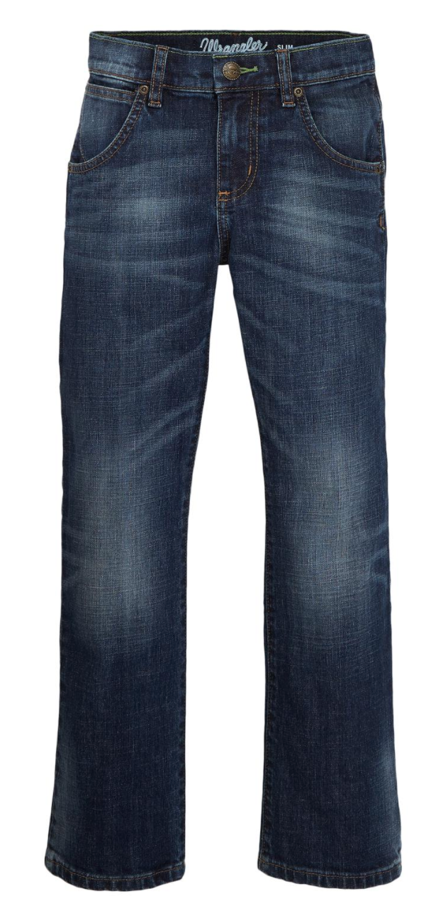 Boy's Wrangler 88BWZBZ (8-20) Bozeman Retro® Slim Fit Straight Leg Jean
