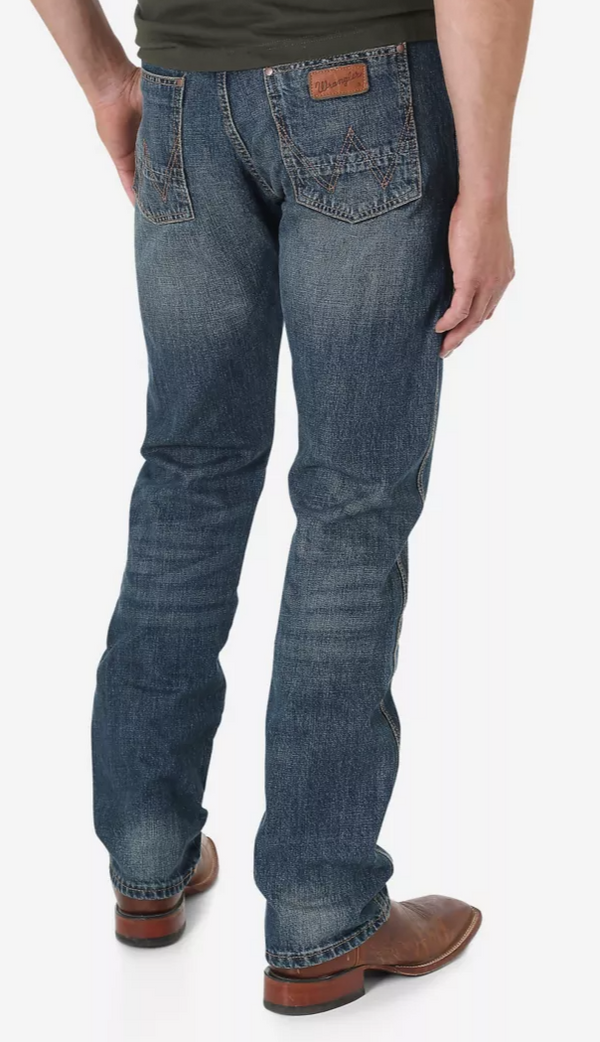 Men's Wrangler 88MWZDK Dark Night Retro® Slim Fit Straight Leg Jean (SHOP IN-STORES TOO)
