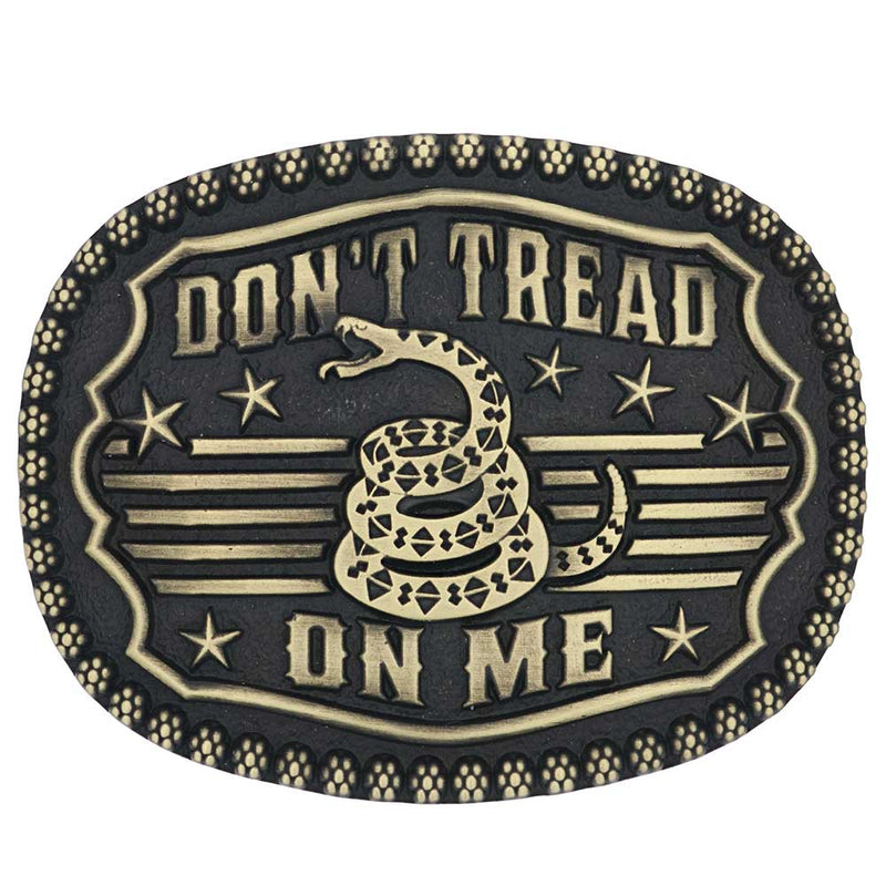 Montana Silversmiths A902 Gadsden Snake Heritage Attitude Buckle