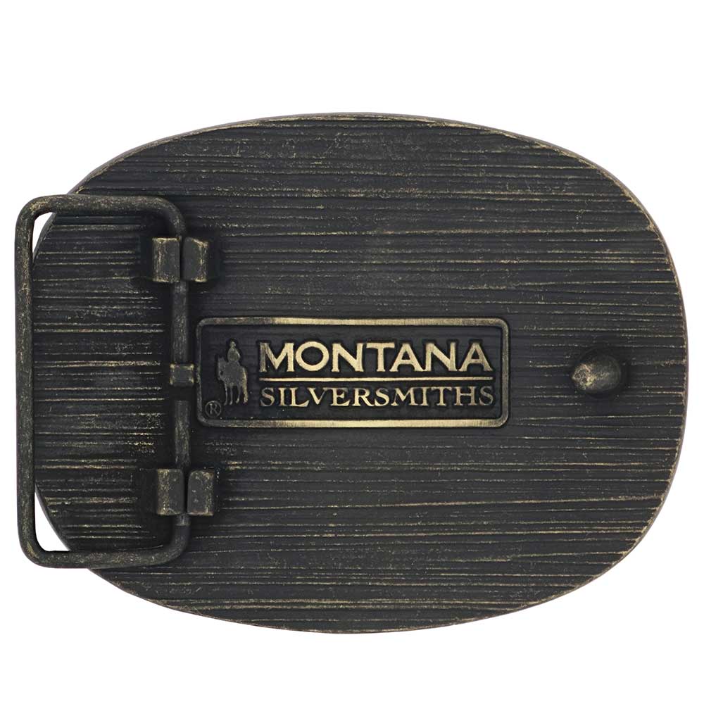 Montana Silversmiths Gadsden Snake Heritage Attitude Buckle
