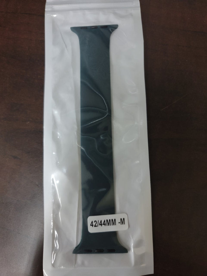 Apple Watch Solid Teal Stretch Band