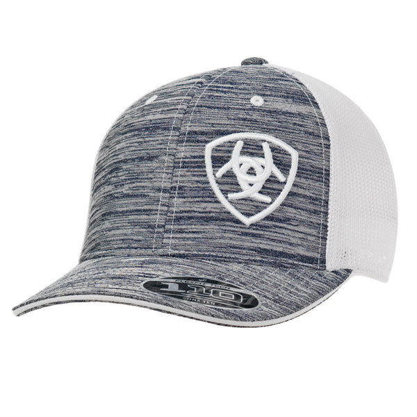 Ariat 1504905 White Heather Flexfit 110 Technology Cap