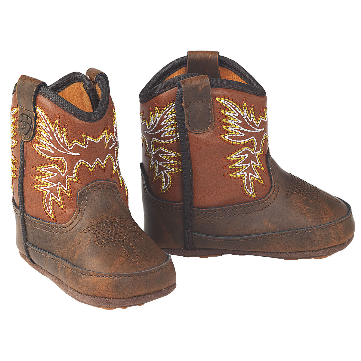 Infant Ariat A442001402 LIL'STOMPERS Workhog Brown Boot *Closeout*