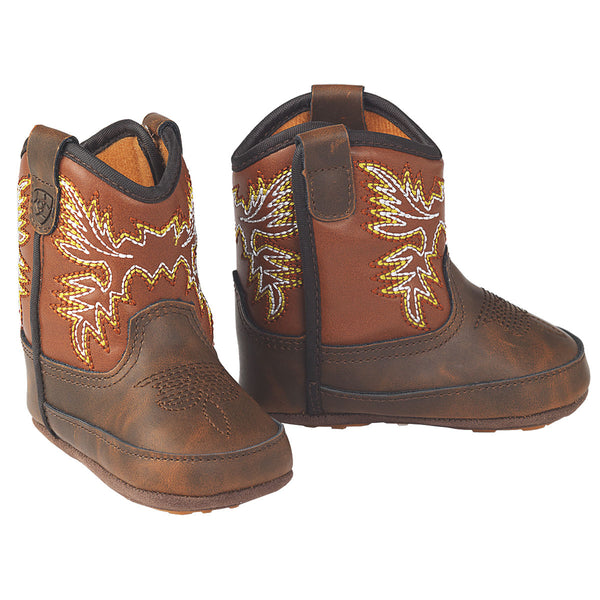Infant Ariat A442001402 LIL'STOMPERS Workhog Brown Boot (SHOP IN-STORES TOO)