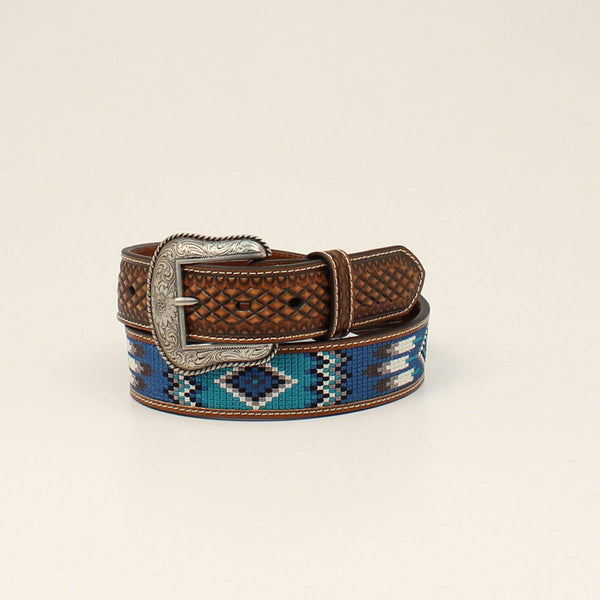 Ariat A1038702 Men's Southwestern Embroidered Belt