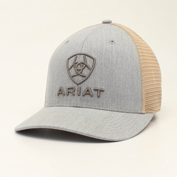 Arait A300012008 Grey Cap With Ariat Logo