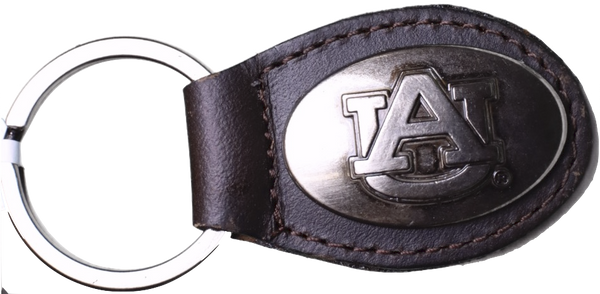 Zep-Pro KL6-BRW-AU Auburn Small (Crazy Horse) Oval Concho Key Chain
