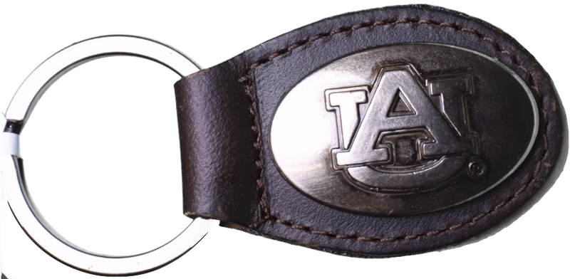 Zep-Pro KL6-BRW-AU Auburn Small (Crazy Horse) Oval Concho Key Chain