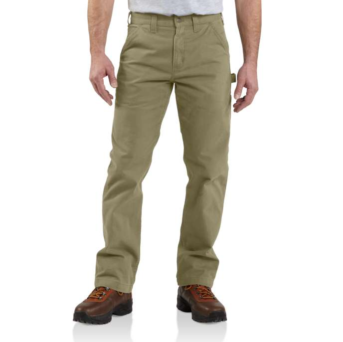 CARHARTT B324-DKH DARK KHAKI WASHED TWILL RELAXED FIT WORK PANT