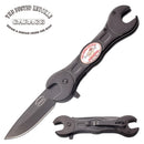 Busted Knuckle Garage black wrench knife. 