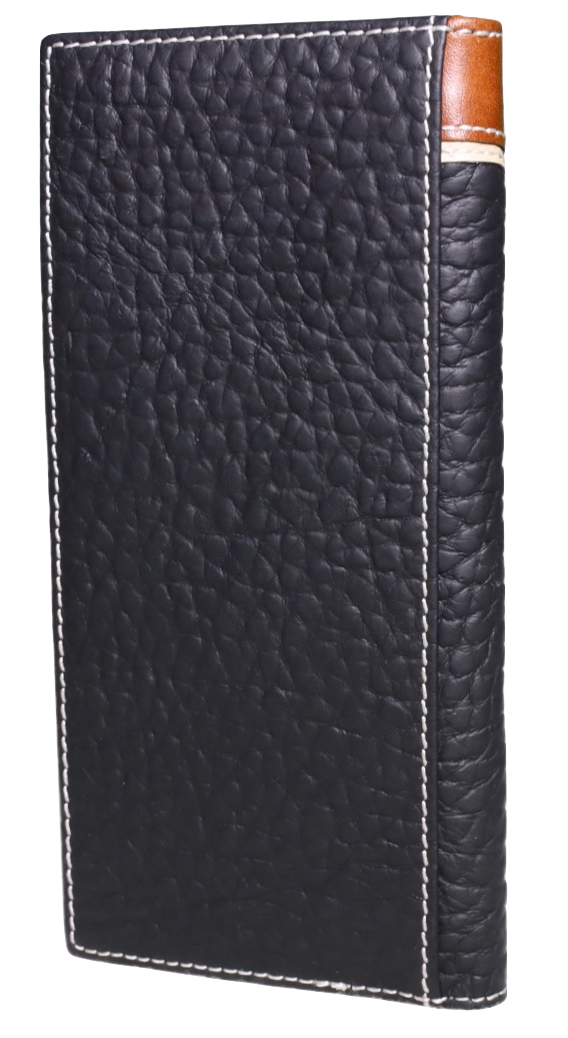 Top Notch Accessories HF103BK Bull Rider Concho Wallet In Black